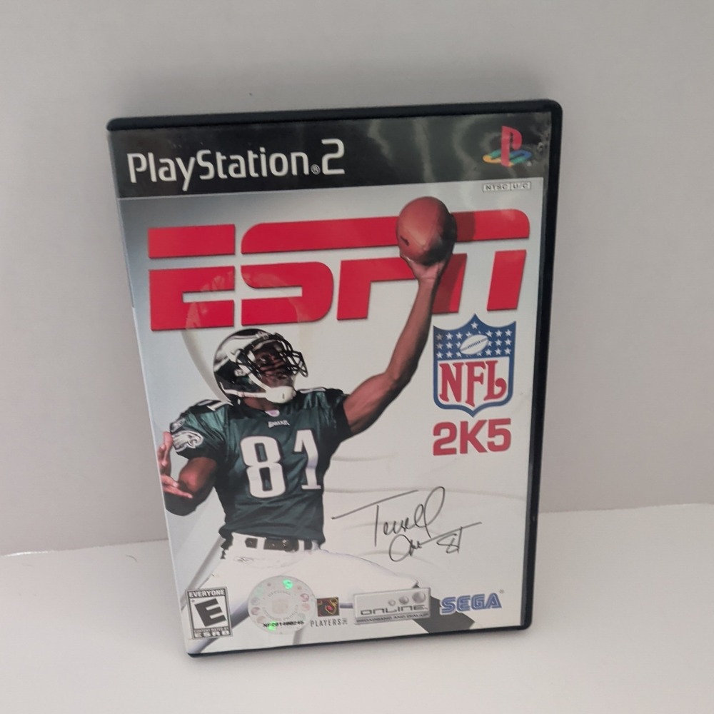 ESPN NFL 2K5 Sony PlayStation 2 PS2 Complete With Manual CIB Sega Sports